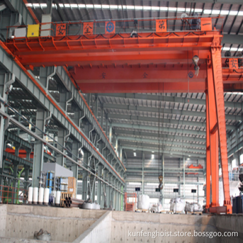 Outdoor Half Gantry Crane with Electric Wire Rope Hoist
